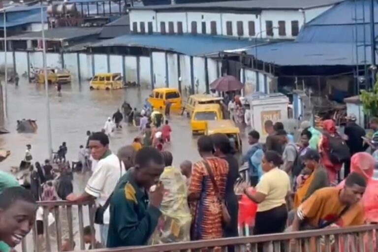 Heavy rainfall floods Lagos communities, disrupts airport operations