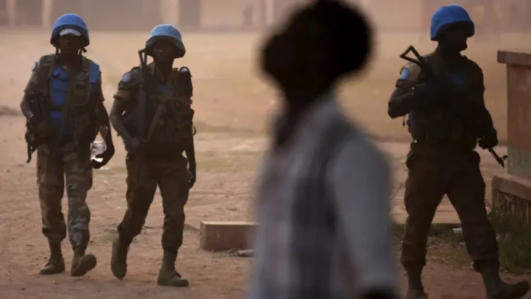 Three UN peacekeepers wounded in attack on Central Africa base