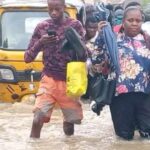 PHOTO STORY: Lagos Flood: Floodwaters recede in Oshodi, but shops remain shut
