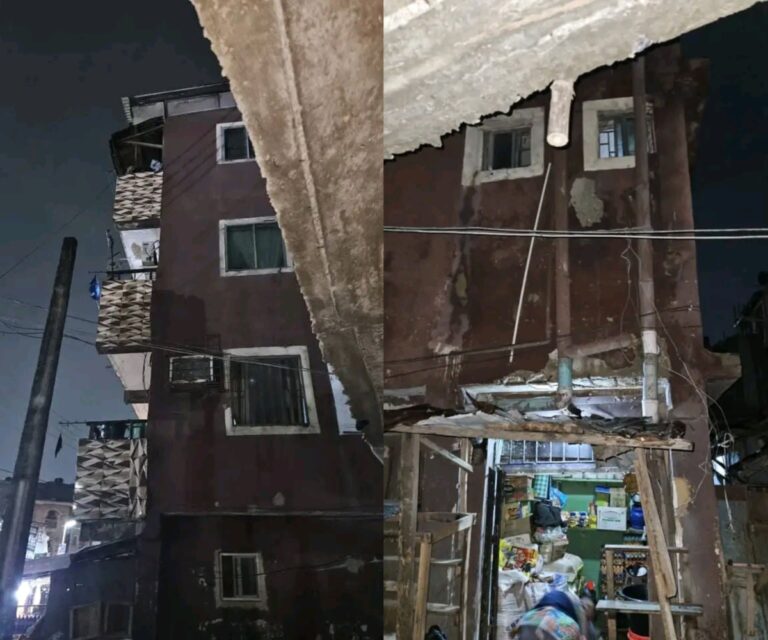 Lagos evacuates occupants of four-storey building over fear of collapse 