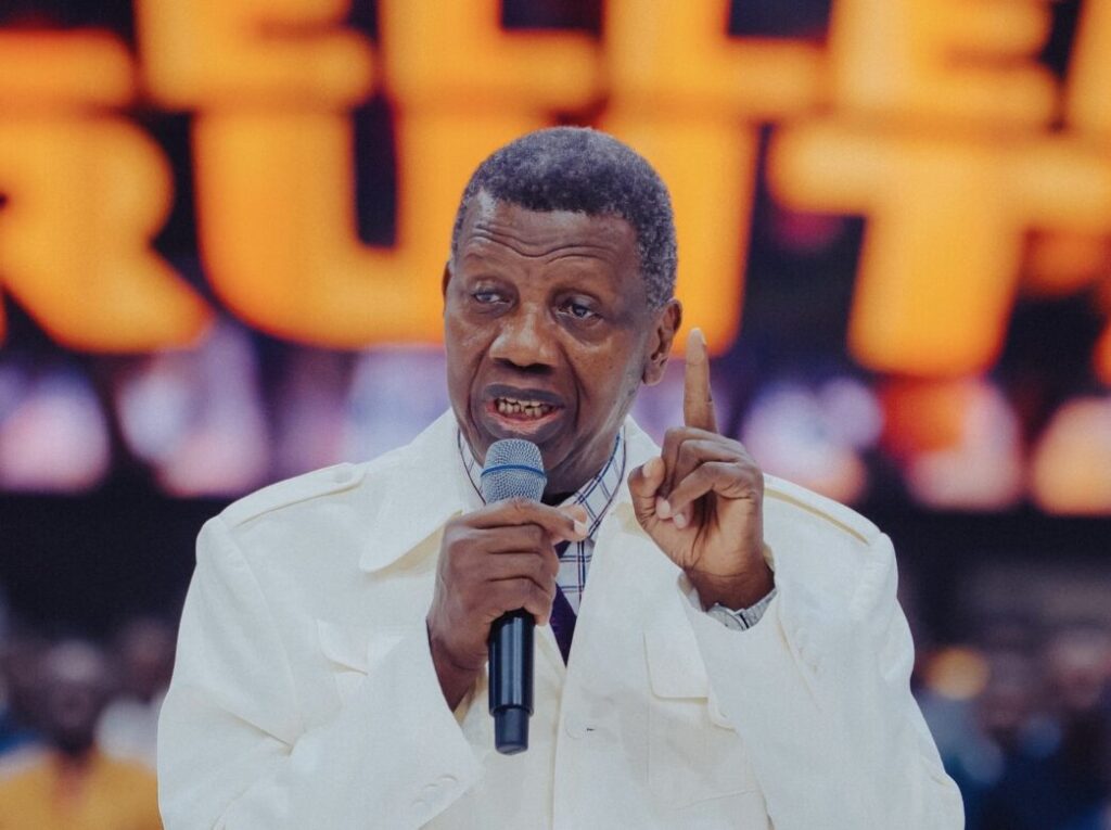 Insecurity: ‘He has done his bit’ — Pastor Adeboye defends Tinubu