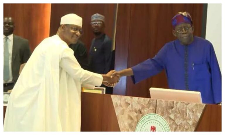 Tinubu swears in new commissioners for RMAFC, NPC