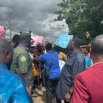 UNIOSUN students block road, protest alleged assault by Army recruits