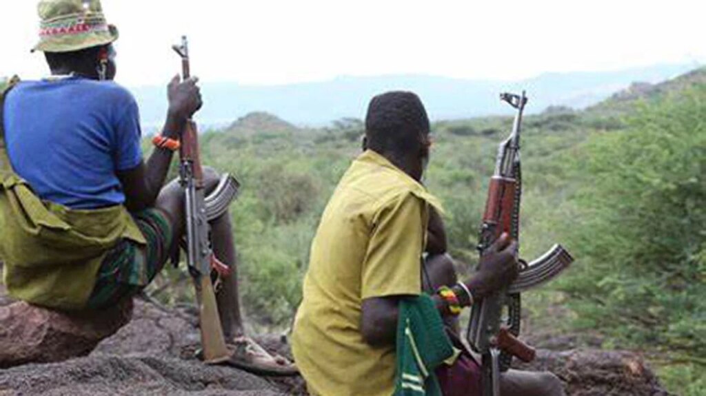 Bandits display cash obtained from kidnap ransom [Video]