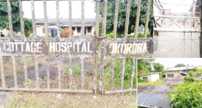 Bayelsa community screams for help as medical facility collapses