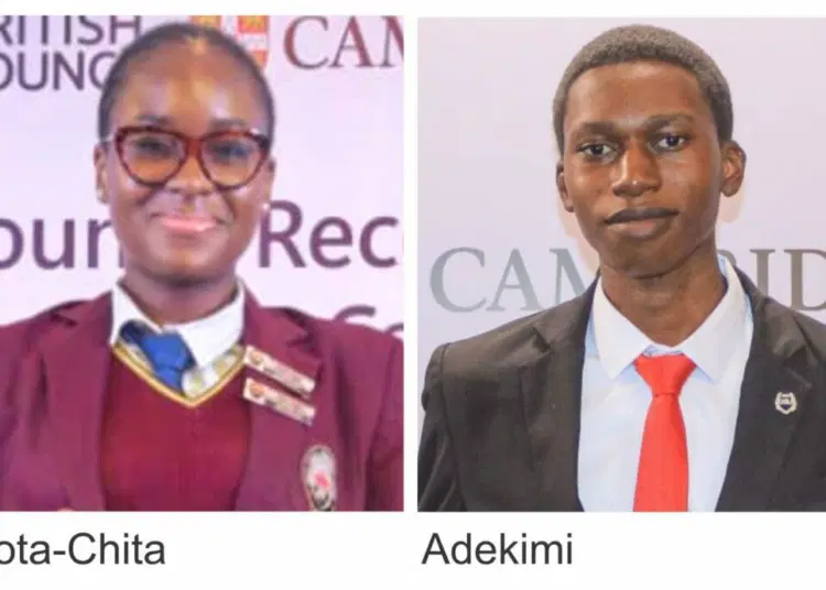 Meet 2 Nigerian students, Akota-Chika, Adekimi who won World’s Best English, Maths award