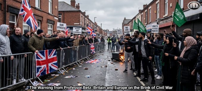 The Warning from Professor David Betz: Britain and Europe on the Brink of Civil War