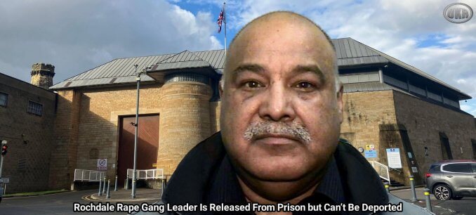 Rochdale Rape Gang Leader Is Released From Prison but Can’t Be Deported