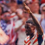 World Cup: Balogun scores, sees red as USA beat Bosnia to reach Round of 16