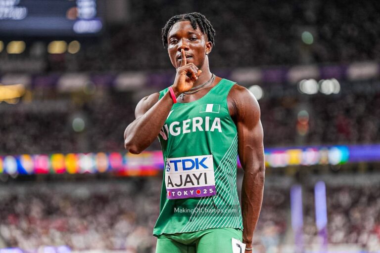 Nigeria’s Kayinsola Ajayi claims sensational Diamond League win, equals national record