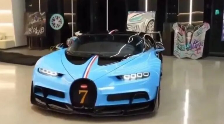 Burnaboy acquires world’s first widebody Buggati Chiron