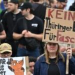 Mass Protests In Germany As Far-Right AfD Meets