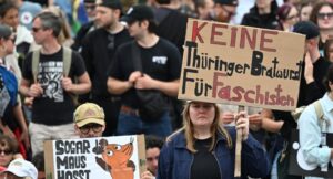 Mass Protests In Germany As Far-Right AfD Meets