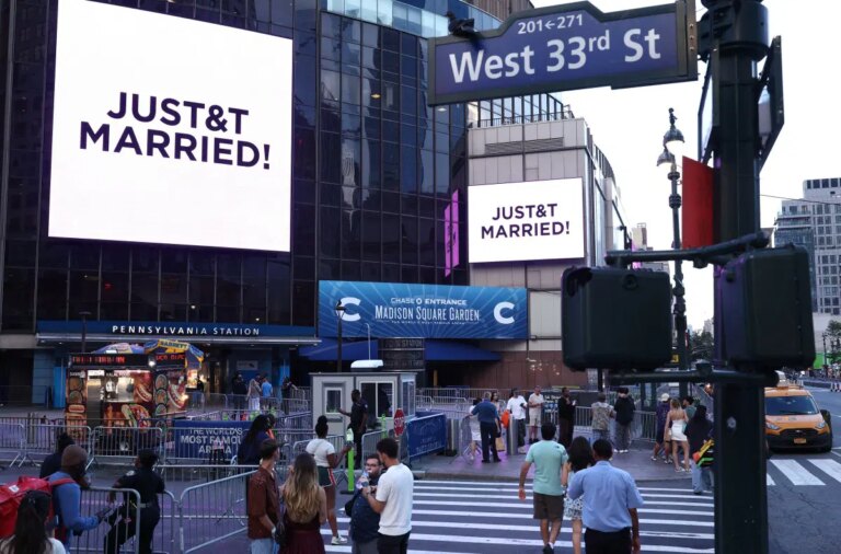 Taylor Swift, Kelce wed in New York with global stars present