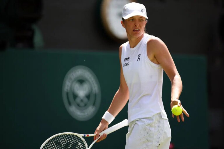 Wimbledon defending champion Swiatek crashes out of tournament