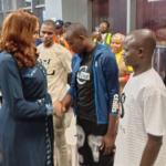 Minister, Ojukwu receives five Nigerian returnees from Cote D’Voire prison