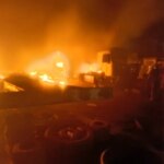 Traders count losses as fire guts traditional herbs market in Ibadan