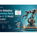 Create Robotics Simulation Parts via an AI 3D Model Generator