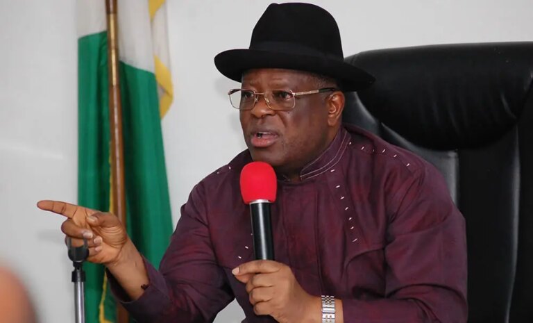 ‘What did your principal do as governor’ – Umahi knocks Obidients
