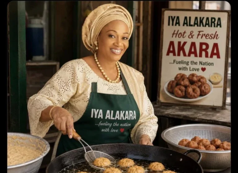 Tinubu Media Centre releases AI illustration of First Lady as Iya Alakara