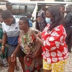 Photos: One dead as Police rescue kidnapped Ekiti CAC worshippers