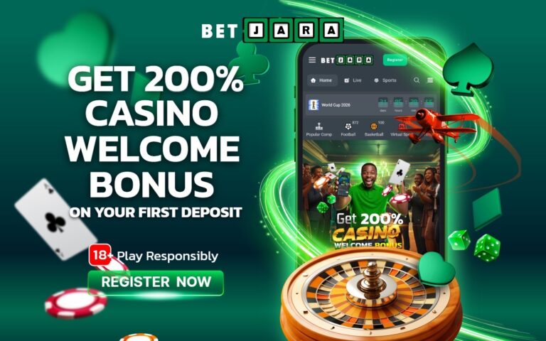 Double your potential with the Betjara 200% Casino Welcome Bonus