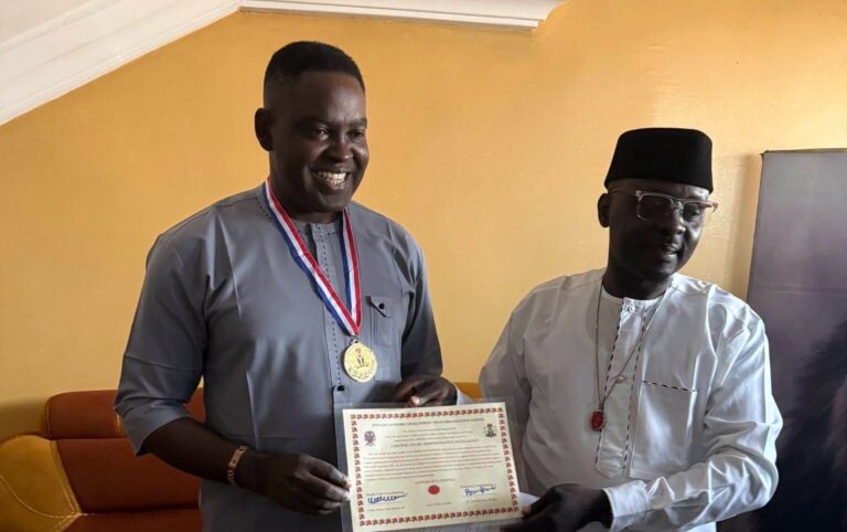 Igbo-Eze South chairman receives Africare’s excellence award