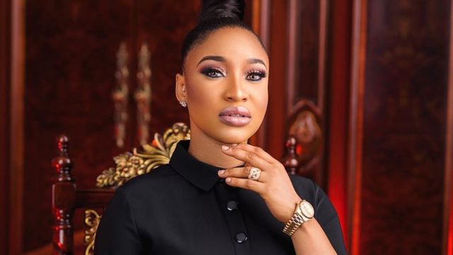 Tonto Dikeh urges men to step up during courtship