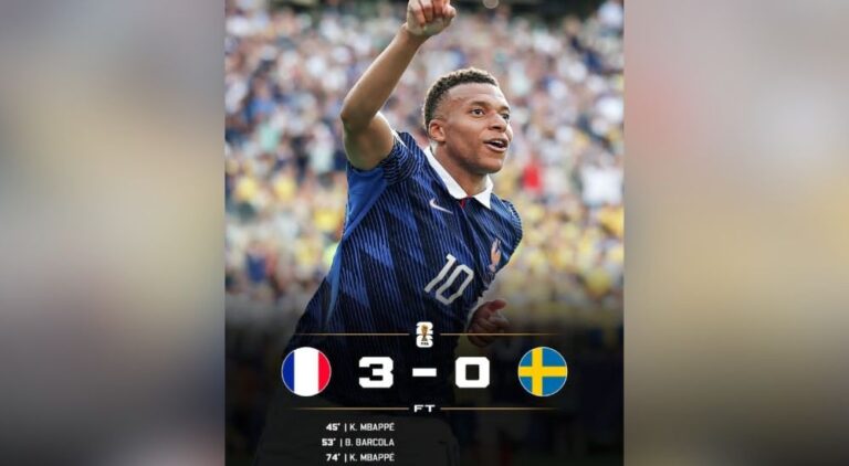 Mbappe Brace Powers France Into Round of 16