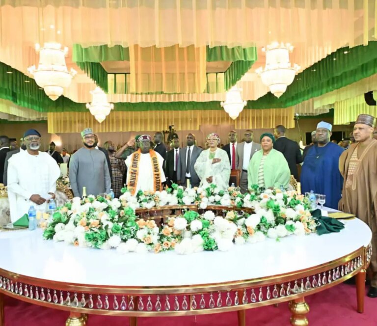 Lawal attends inaugural State House press Corps Presidential dinner
