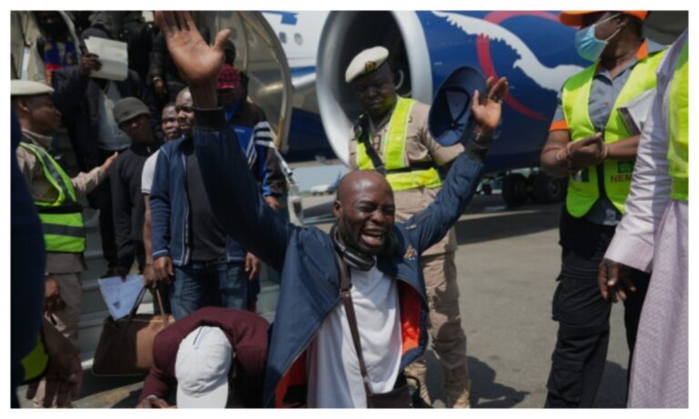 Xenophobic attacks: 4th batch of Nigerians fleeing South Africa arrives Lagos